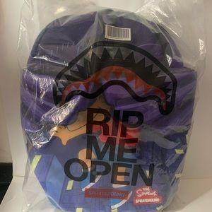 Bart Simpson BARTMAN sprayground wings backpack